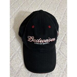 Vtg Chase Authentics Dale Earnhardt Jr #8 Budweiser King Of Beers Adjustable Hat